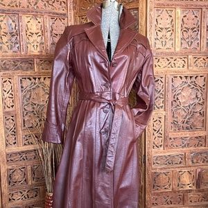 Leather Trench